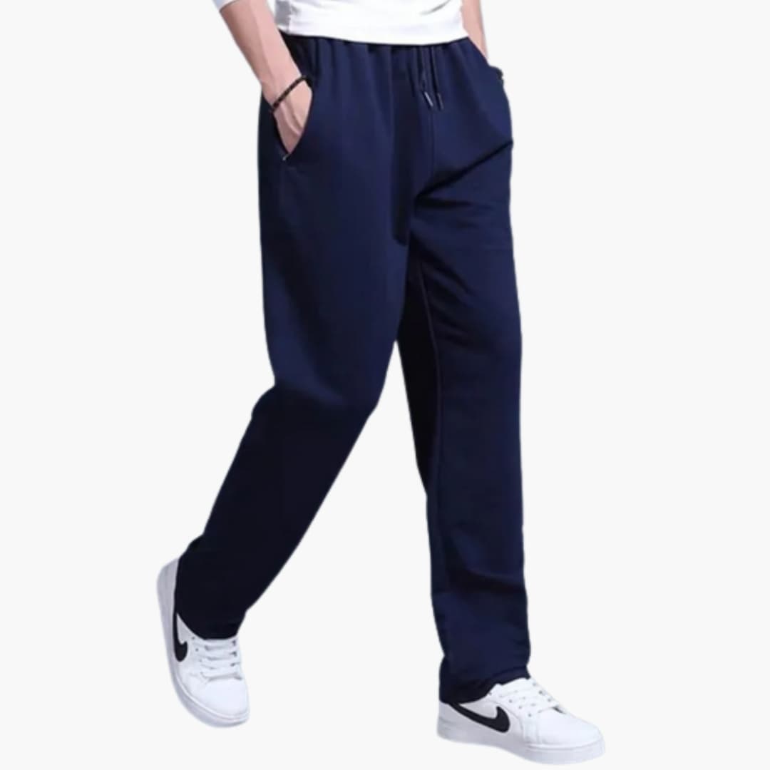 Herren Jogginghose mit elastischem Bund und Bündchen an den Knöcheln