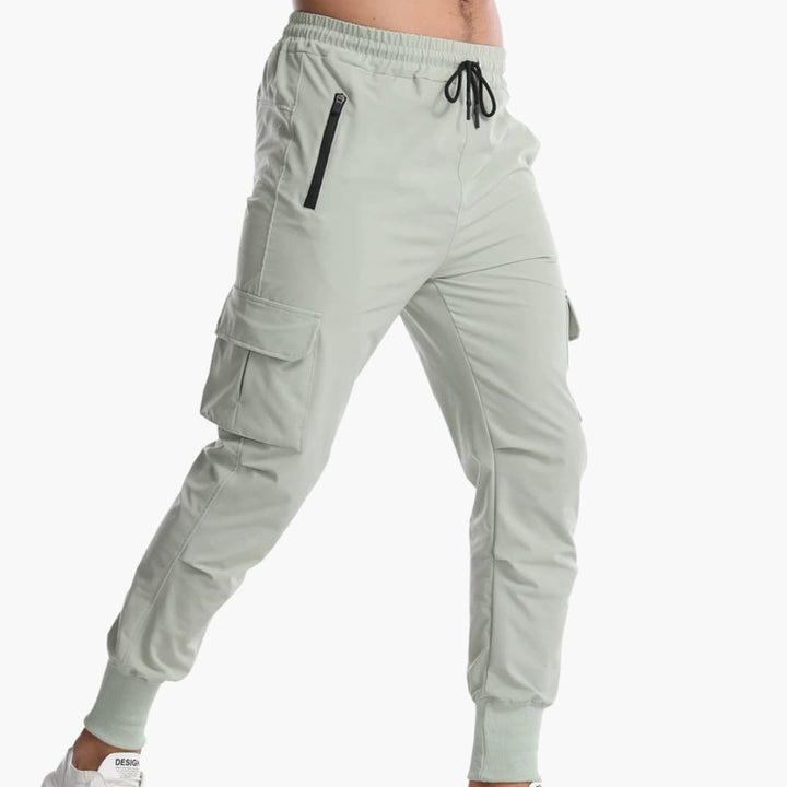 Herren Jogginghose mit elastischem Bund und Seitentaschen