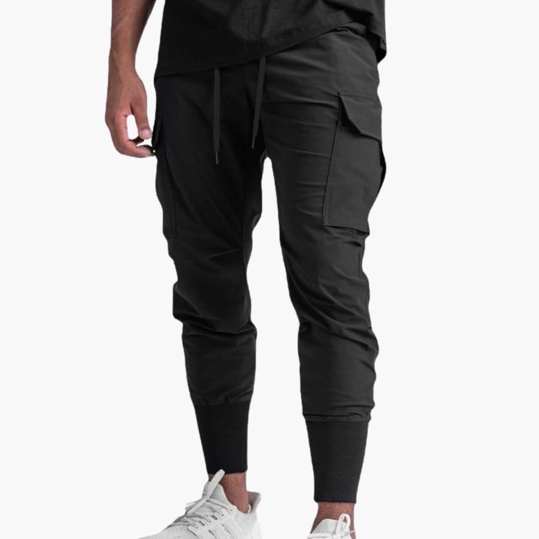 Herren Jogginghose mit elastischem Bund und Seitentaschen