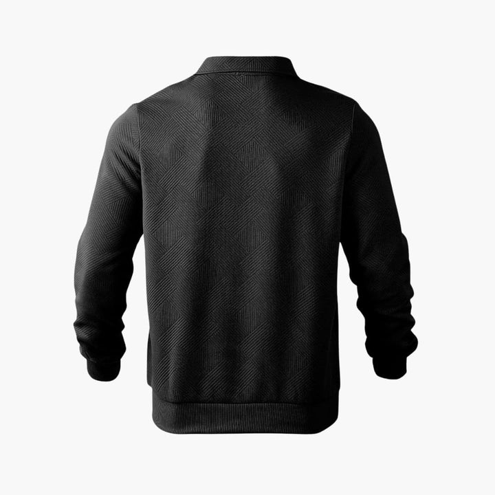 Herren Pullover mit Half Zip