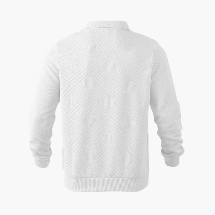 Herren Pullover mit Half Zip