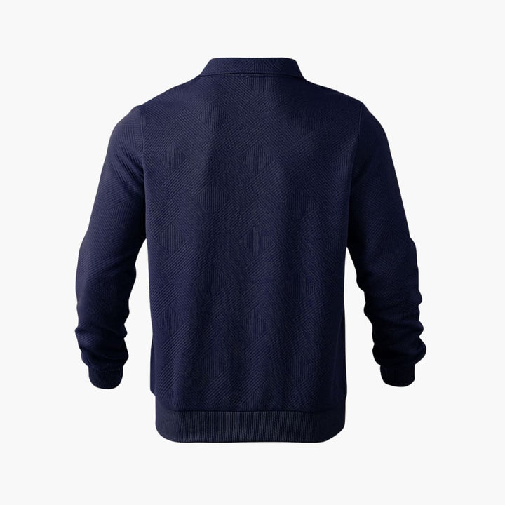 Herren Pullover mit Half Zip