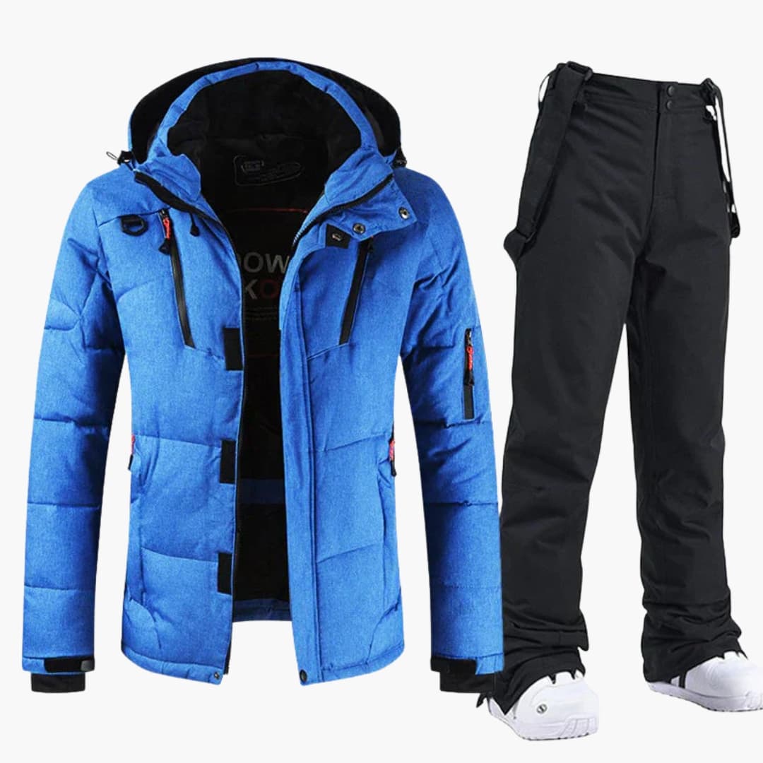 Herren Ski Set mit Kapuzenjacke und Hose