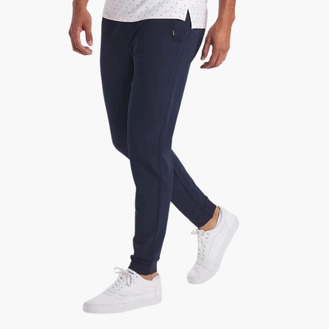 Herren Slim Fit Jogginghose mit Stretch elastischem Bund