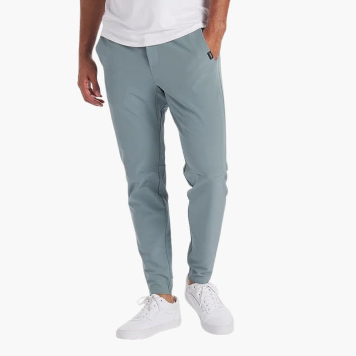 Herren Slim Fit Jogginghose mit Stretch elastischem Bund