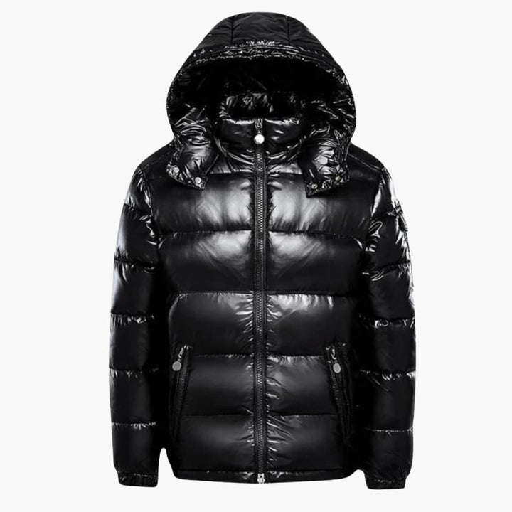 Herren Steppjacke mit Kapuze