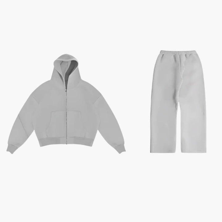 Herren Trainingsanzug mit Kapuzenjacke und Hose