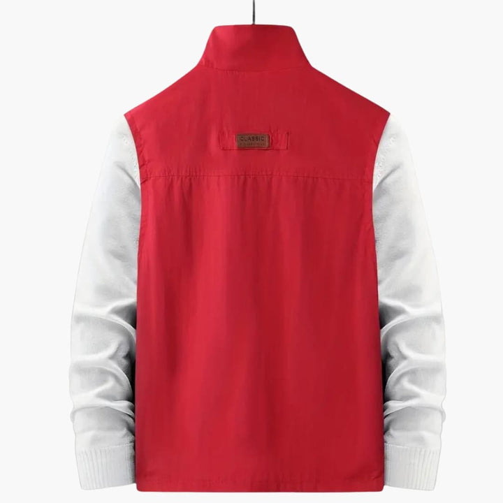 Herren Weste mit Reißverschluss und mehreren Taschen