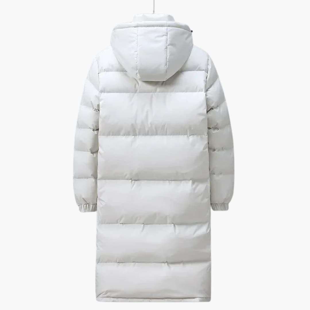 Herren Winterparka lang mit Kapuze