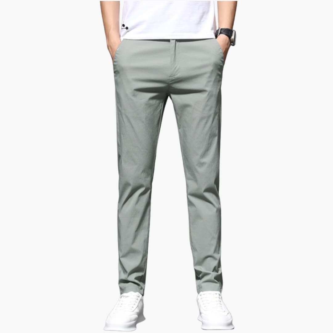 Herrenhose mit Reißverschluss und Seitentaschen