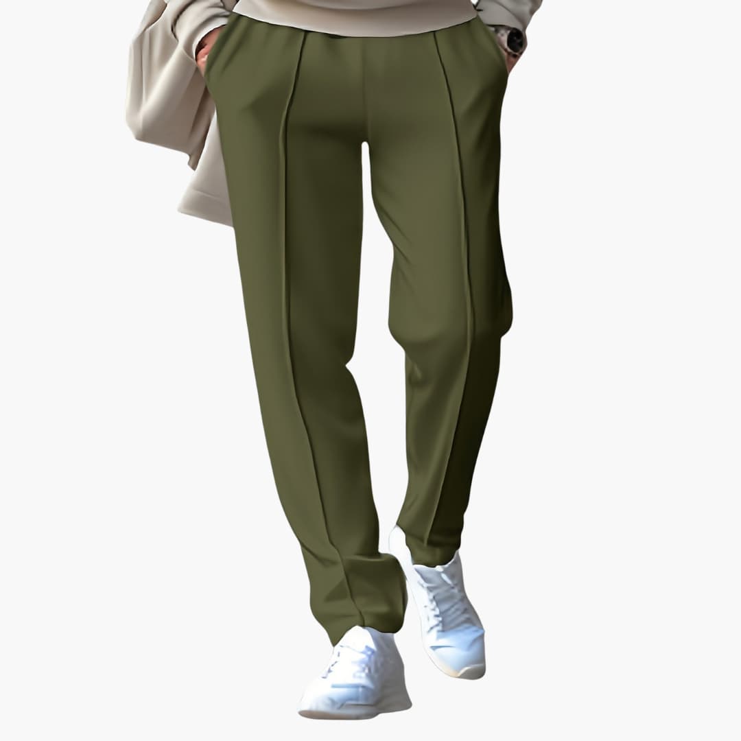 Herren hosen mit elastischem Bund und Seitentaschen