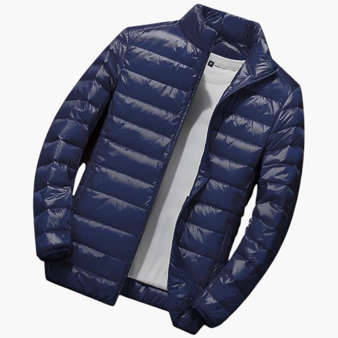 Herrenjacke mit Kapuze und langen Ärmeln