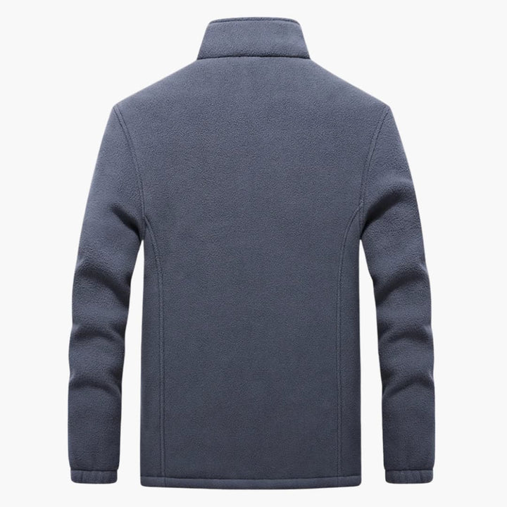 Herrenjacke mit Reißverschluss und Taschen