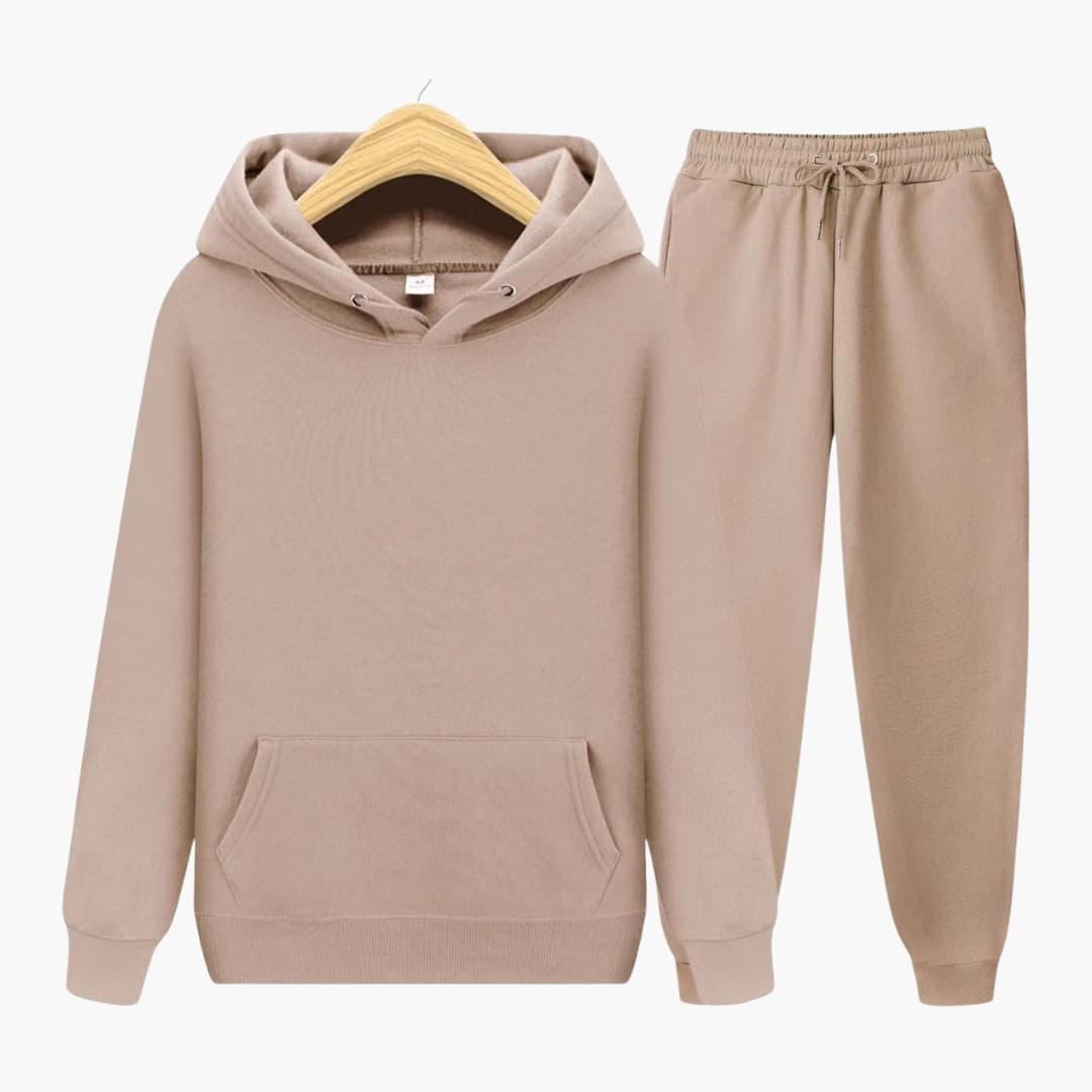 Herrentrainingsanzug mit Kapuzenpullover und Jogginghose