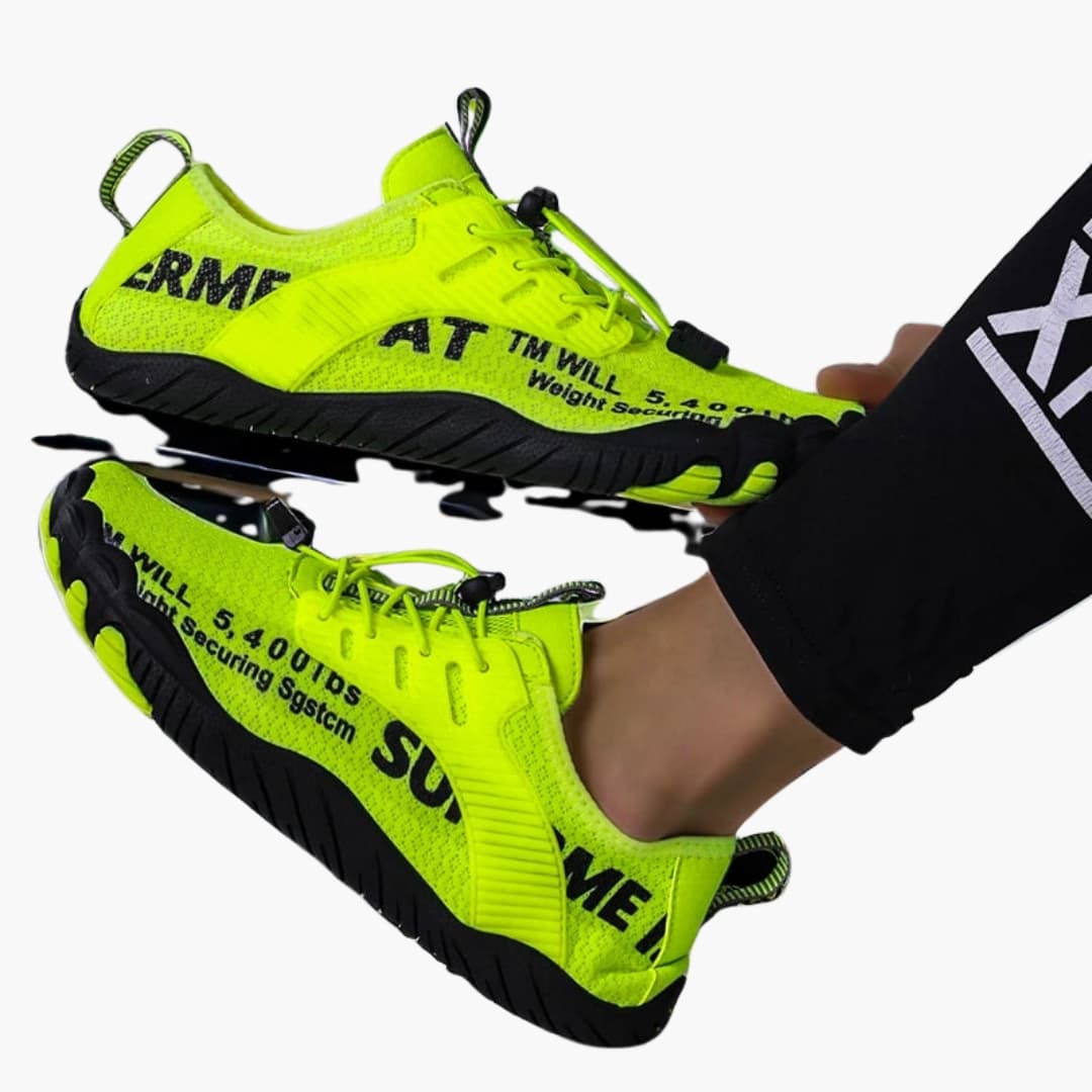 Unisex Barfußschuhe mit Mesh Obermaterial und Gummisohle