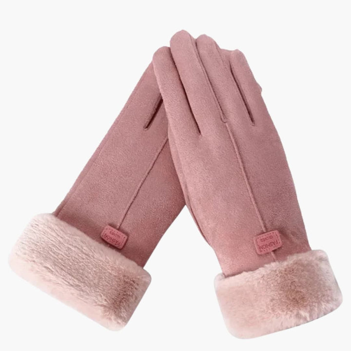 Unisex Fleecehandschuhe mit Touchfunktion und elastischen Bündchen