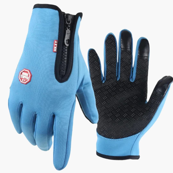 Unisex Handschuhe mit Touchfunktion und strukturierter Oberfläche