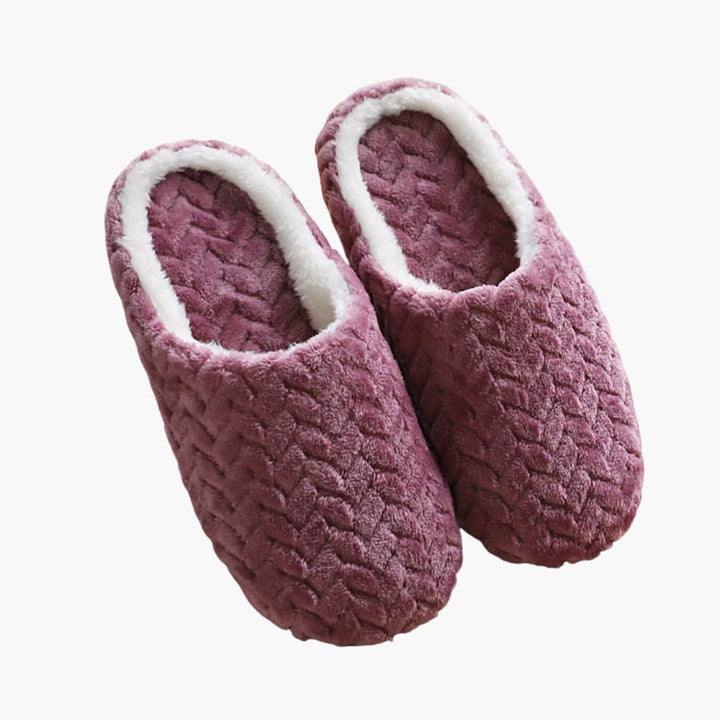 Unisex Hausschuhe für den Winter mit Schlupfdesign und gefüttertem Innenmaterial