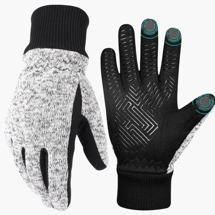 Unisex Laufhandschuhe mit elastischen Bündchen und Touchfunktion