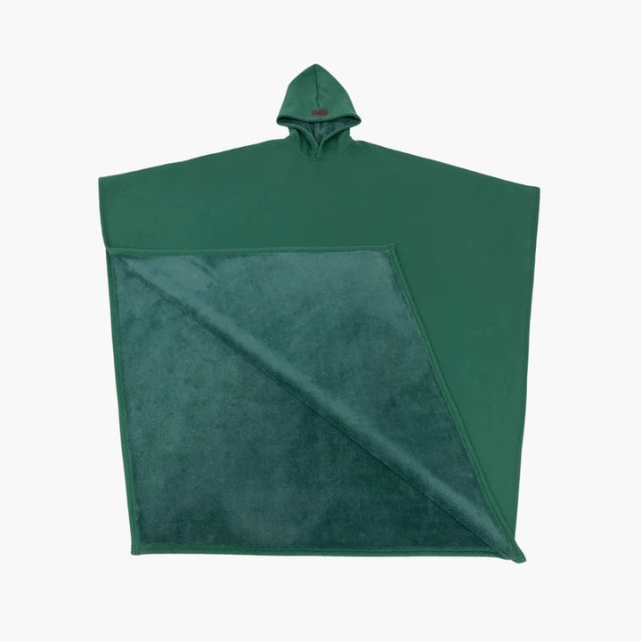 Unisex Poncho Decke mit Kapuze und weiter Passform