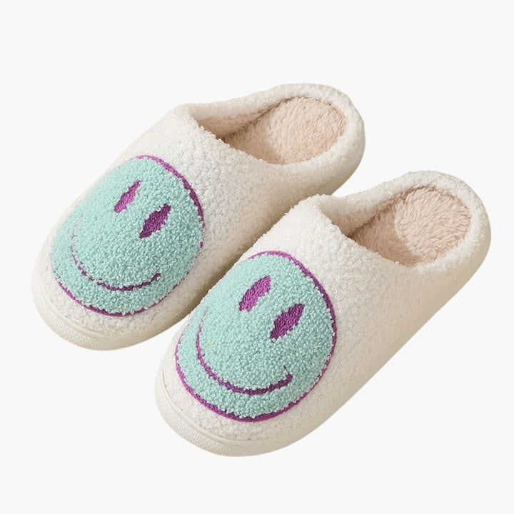 Unisex Slip-On Hausschuhe mit Plüschfutter