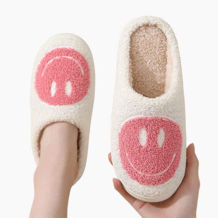 Unisex Slip-On Hausschuhe mit Plüschfutter