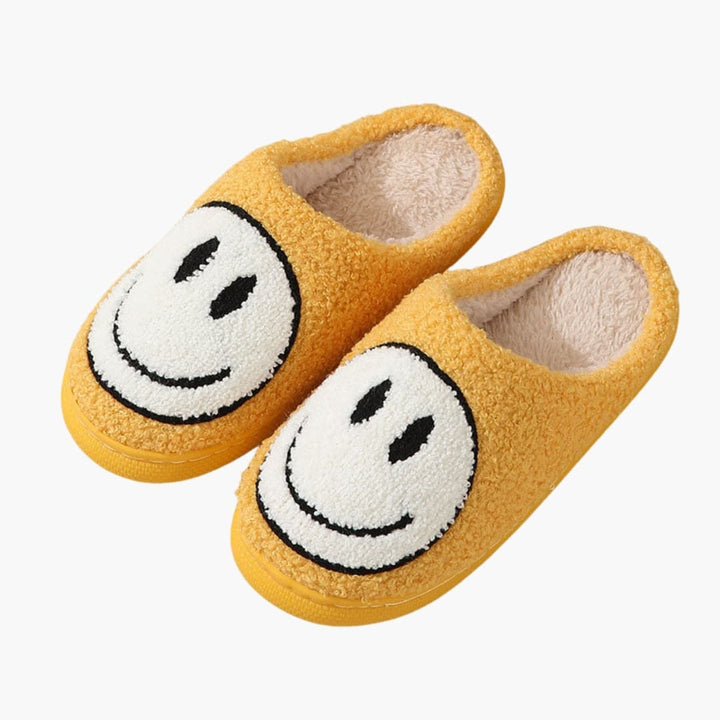 Unisex Slip-On Hausschuhe mit Plüschfutter