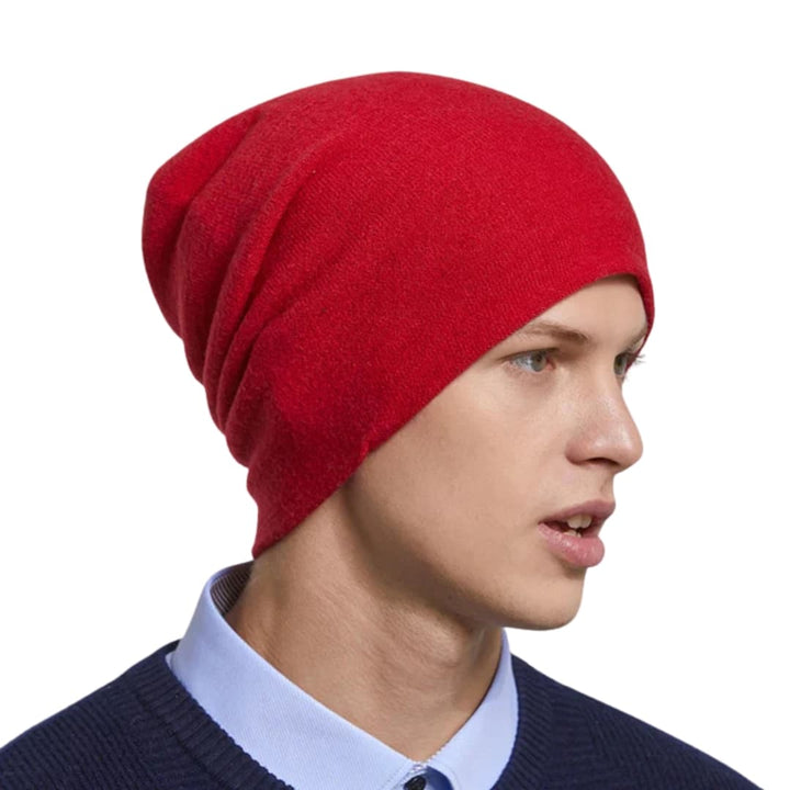 Unisex Strickmütze mit runder Form und gleichmäßiger Oberfläche