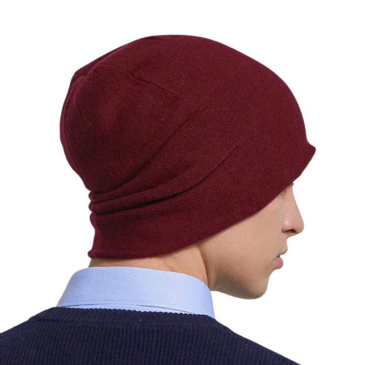 Unisex Strickmütze mit runder Form und gleichmäßiger Oberfläche