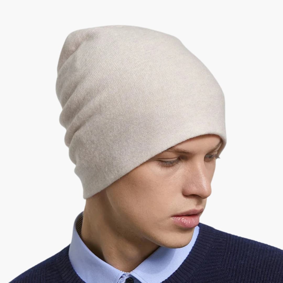 Unisex Strickmütze mit runder Form und gleichmäßiger Oberfläche