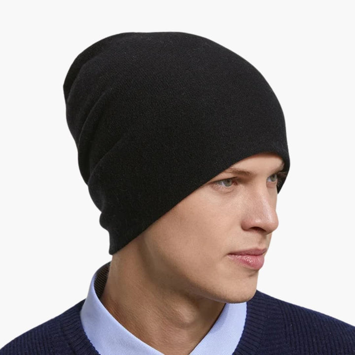 Unisex Strickmütze mit runder Form und gleichmäßiger Oberfläche