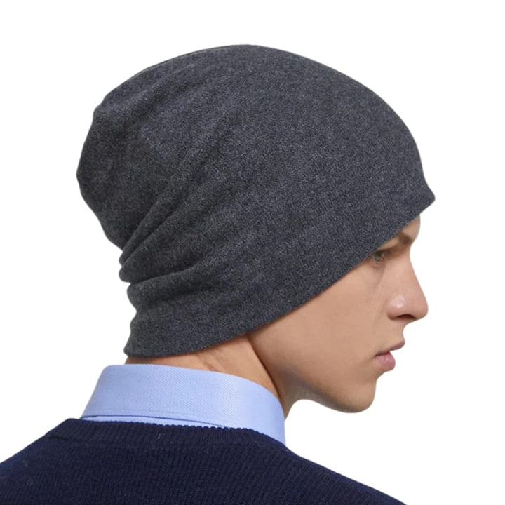 Unisex Strickmütze mit runder Form und gleichmäßiger Oberfläche