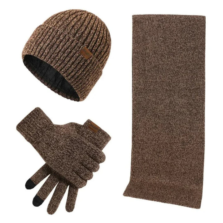 Unisex Winterset mit Mütze Schal und Handschuhen