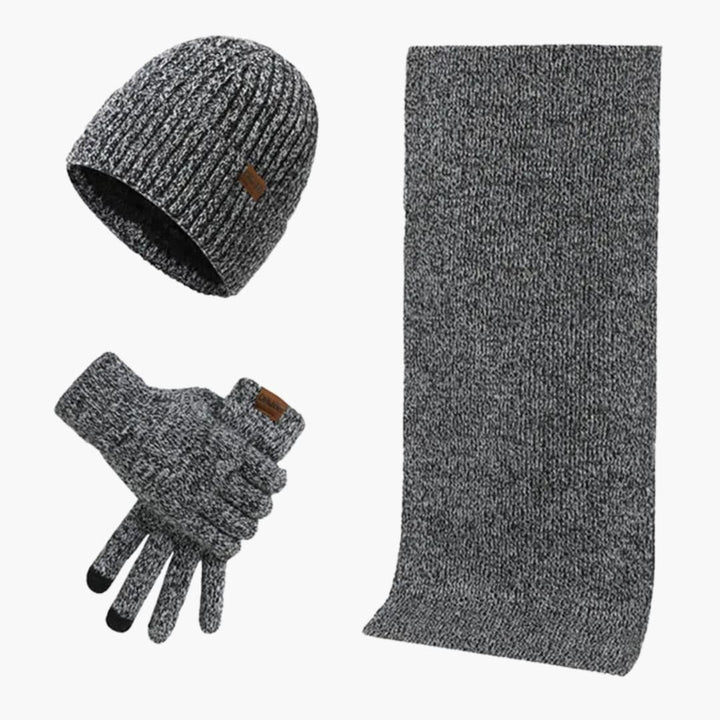 Unisex Winterset mit Mütze Schal und Handschuhen