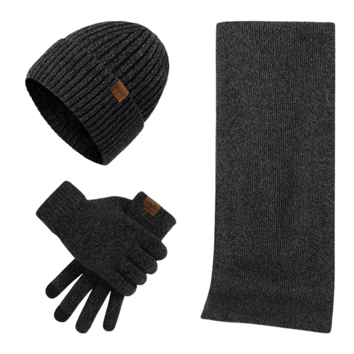 Unisex Winterset mit Mütze Schal und Handschuhen