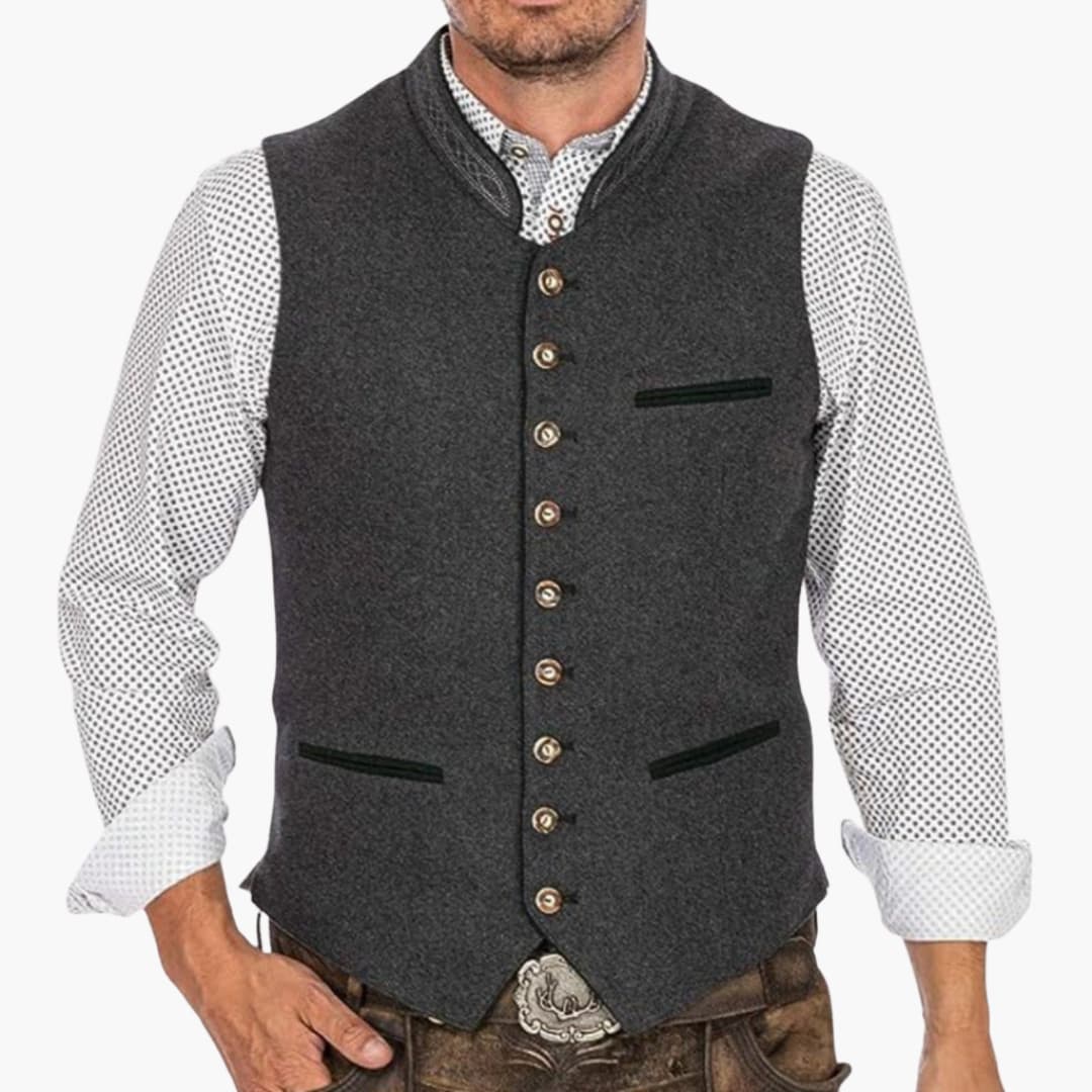 Traditionelle Weste für Herren - Oktoberfest 2025
