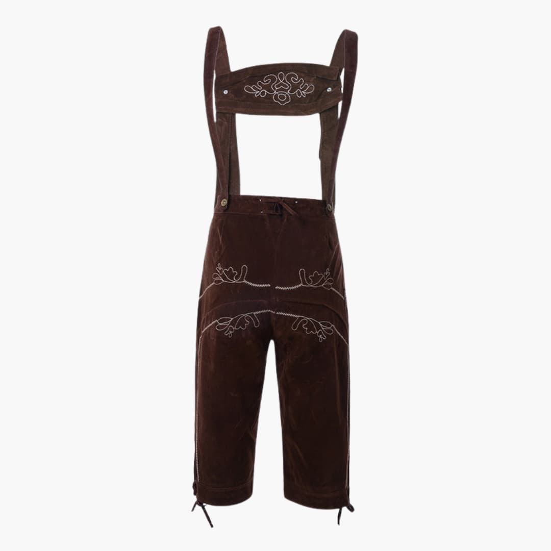 Besticktes Lederhosen Outfit für Herren - Oktoberfest 2025