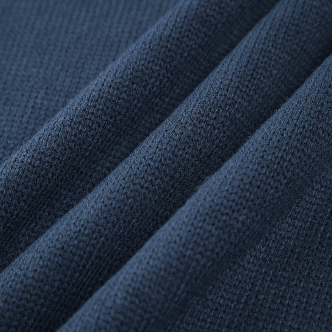 Damen pullover mit Rollkragen und Rippstruktur