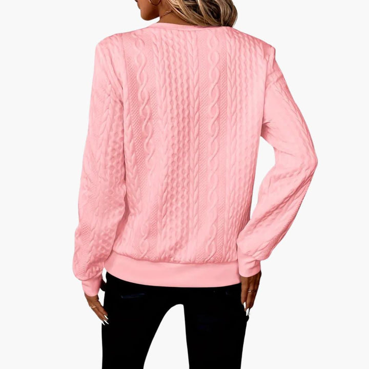 Moderner Strickpullover für Damen - SchmiedeMode