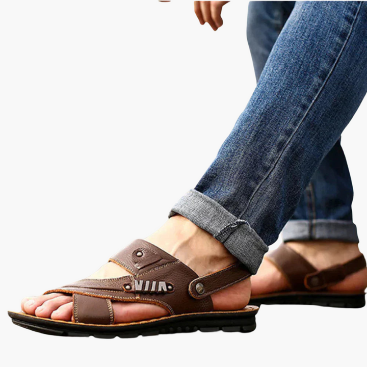 Bequeme orthopädische Sandalen für Herren - robust & komfortabel
