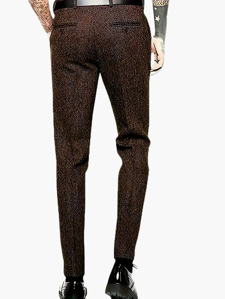 Stilvolle Vintage-Tweedhose für Herren - SchmiedeMode