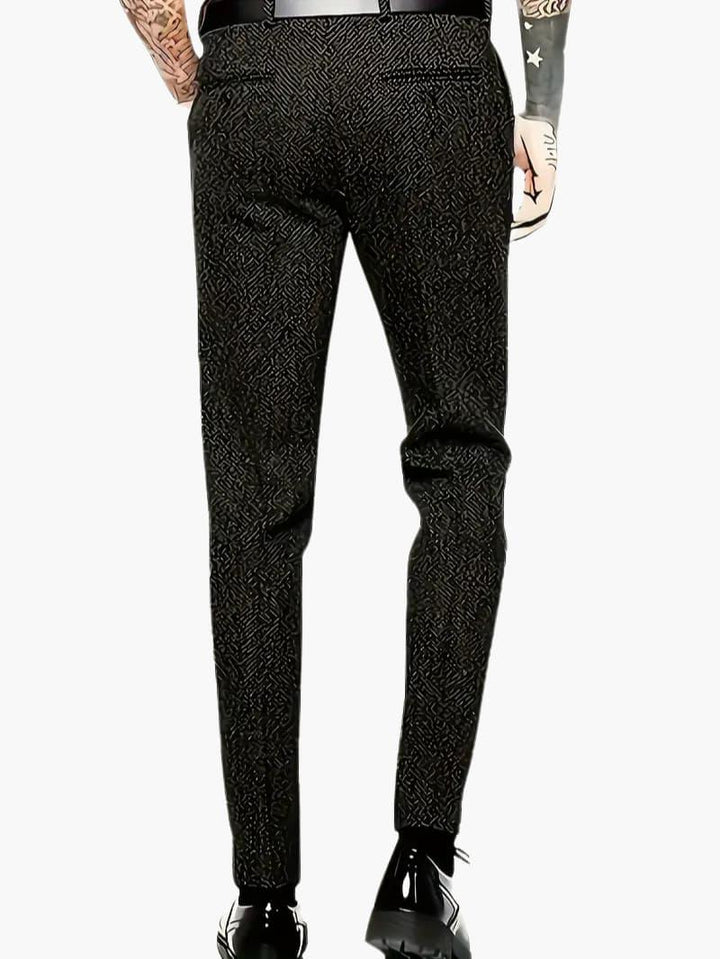 Stilvolle Vintage-Tweedhose für Herren - SchmiedeMode