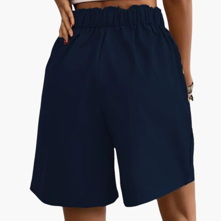 Ripp Crop Top mit Plisseerock für Damen – Sommeroutfit