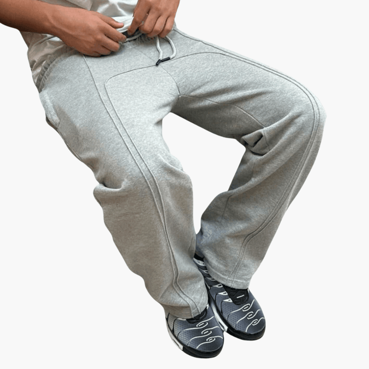 Trendige übergroße Streetwear-Sweatpants für Männer - SchmiedeMode