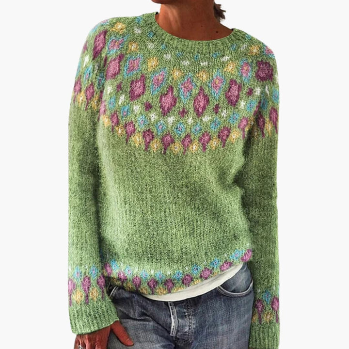 Gestrickter Pullover für Damen