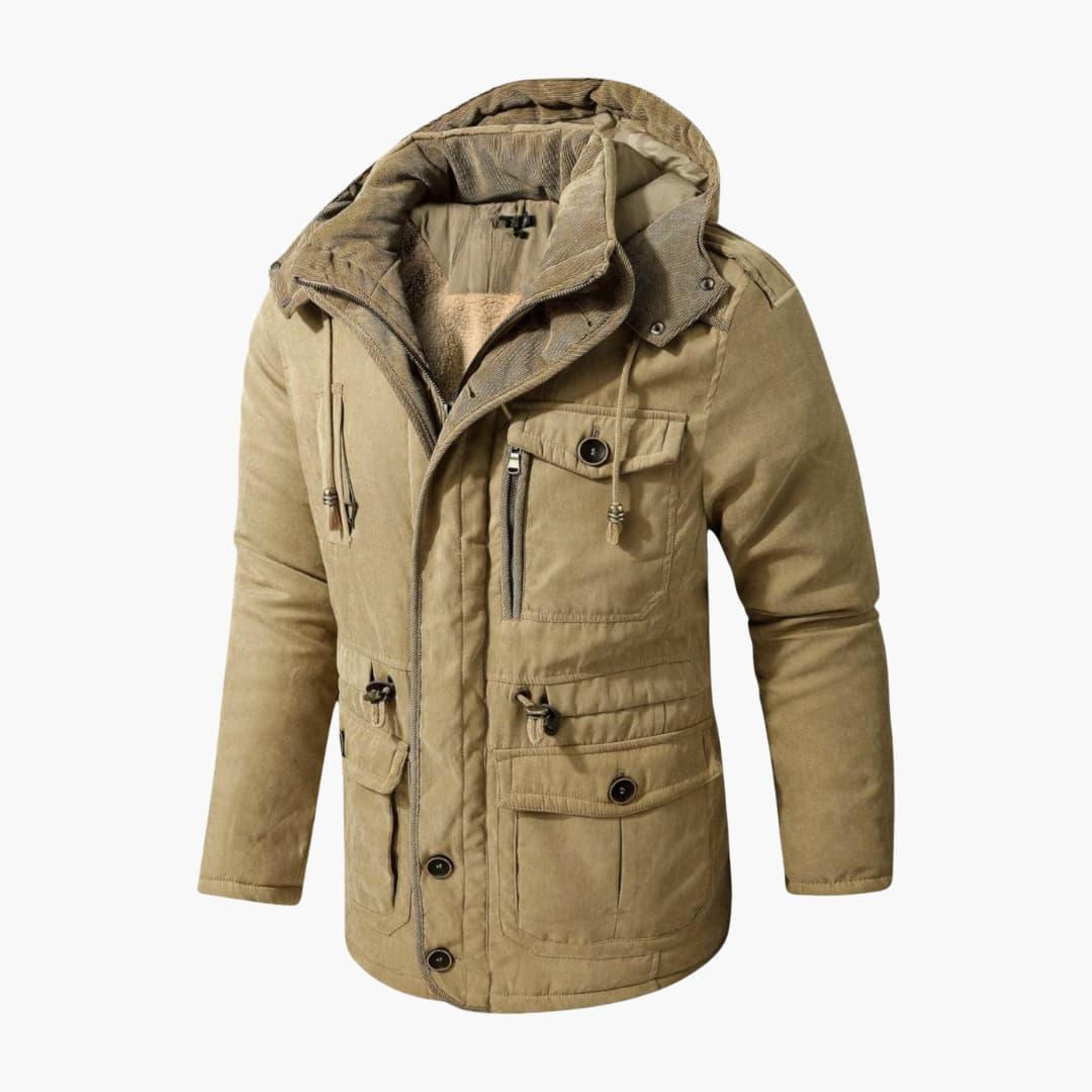 Winddichte Jacke für Herren – Bequem & Stilvoll für Kaltwetter