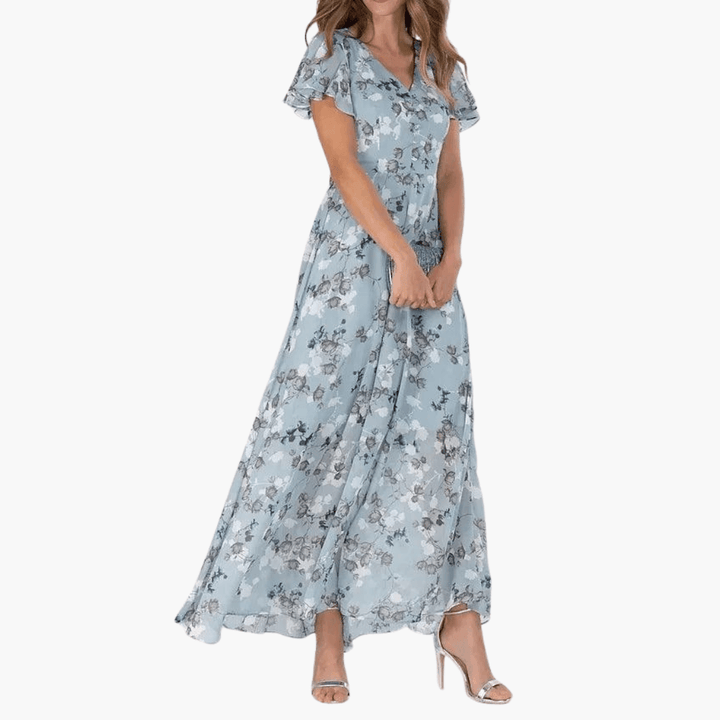 Elegantes und farbenfrohes Modekleid für Frauen - SchmiedeMode