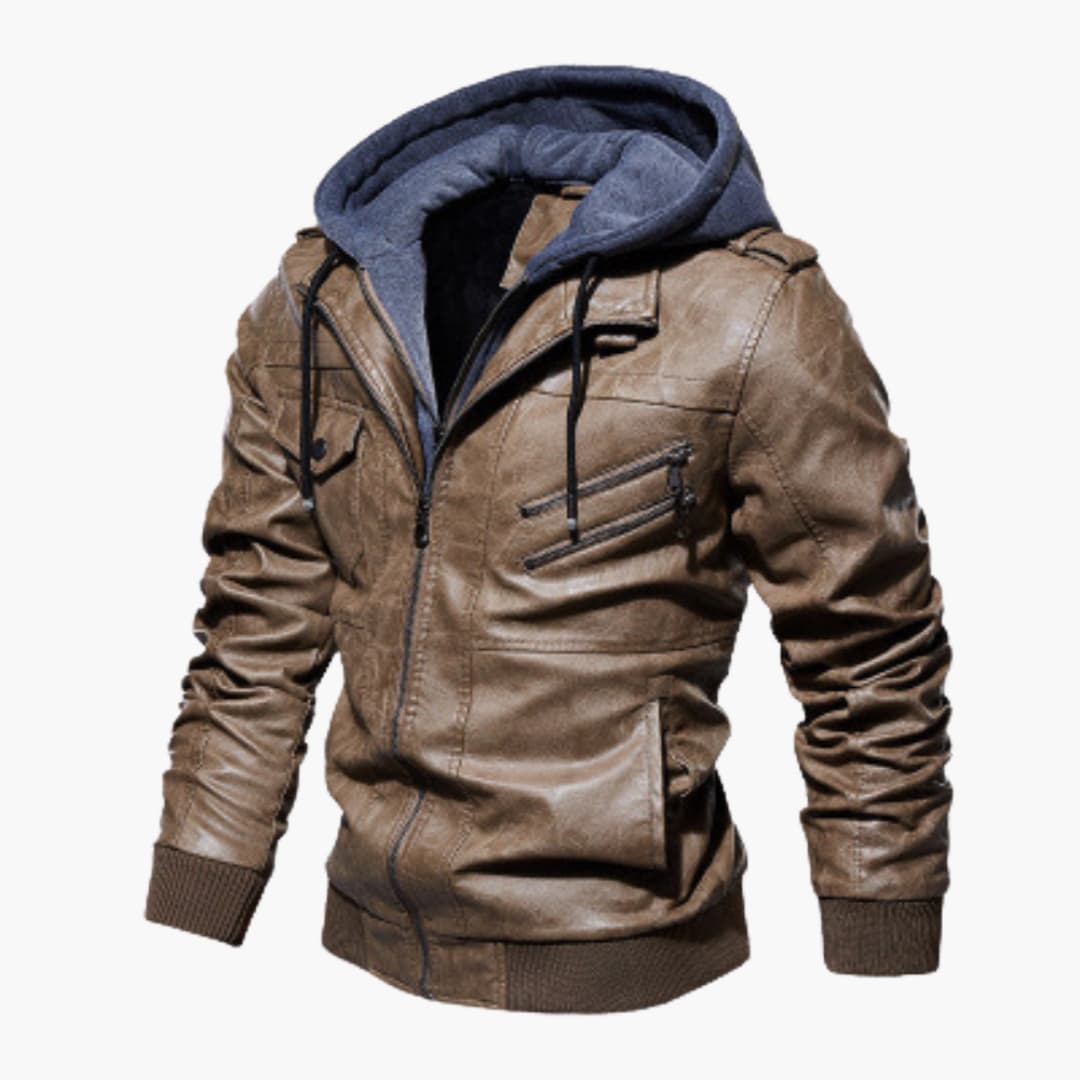 Kapuzierte Jacke für Herren