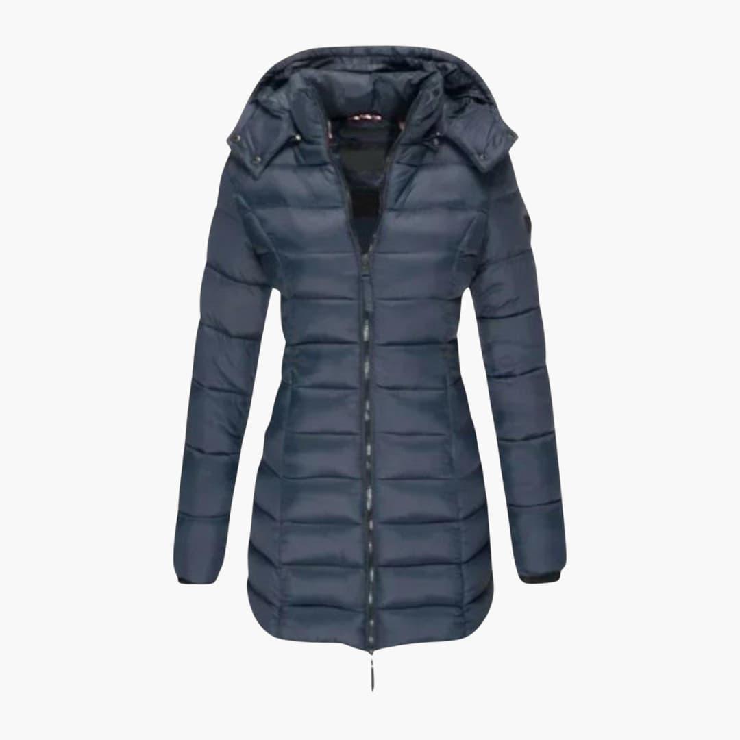 Warm gefütterter Wintermantel für Damen - SchmiedeMode