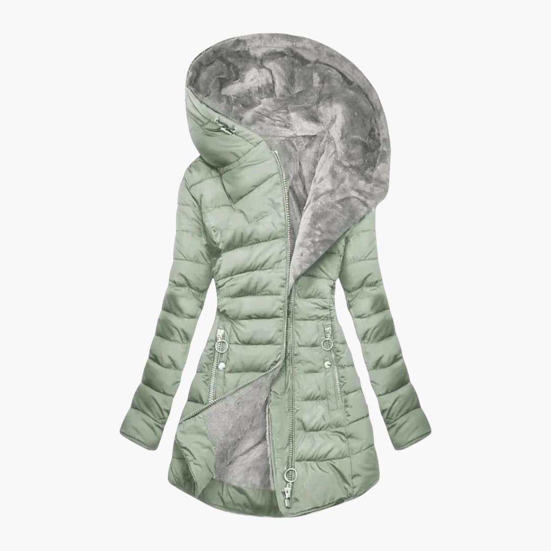 Warmer und gemütlicher Wintermantel für Damen - SchmiedeMode